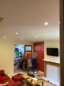 Downlight installation finished - Titan Electrical Ltd Finished downlight installation