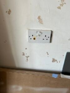thermal damage on socket