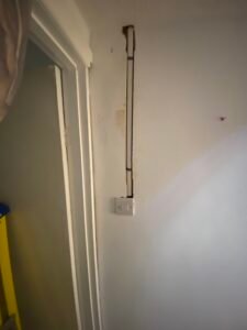 During rewire 